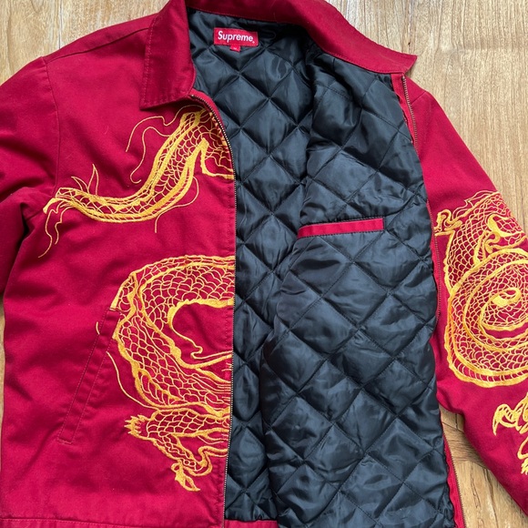 SUPREME Dragon Work Jacket - Picture 2 of 5